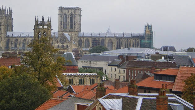 view across york